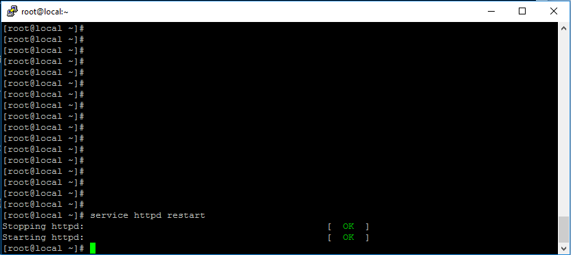 restart-httpd